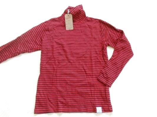 DB Ragazzon Club High Neck Striped Cut and Sew Red 160cm New