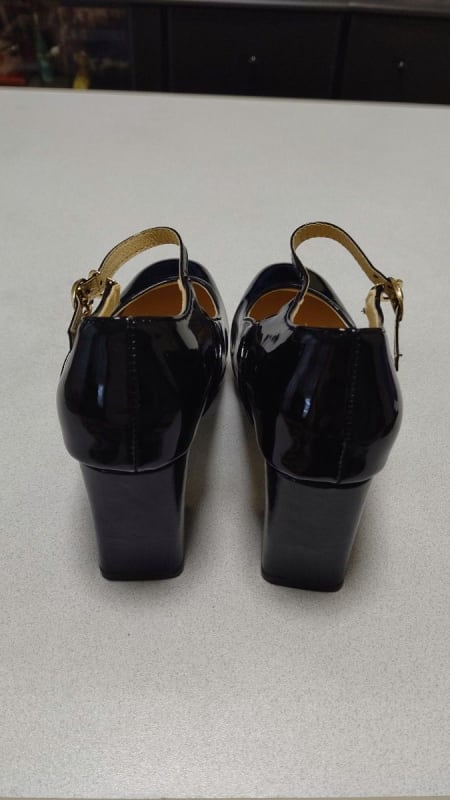 Black Strap Pumps Formal