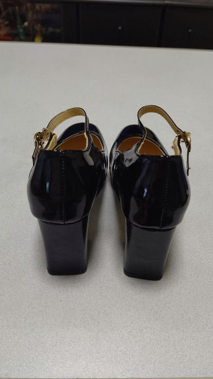 Black Strap Pumps Formal