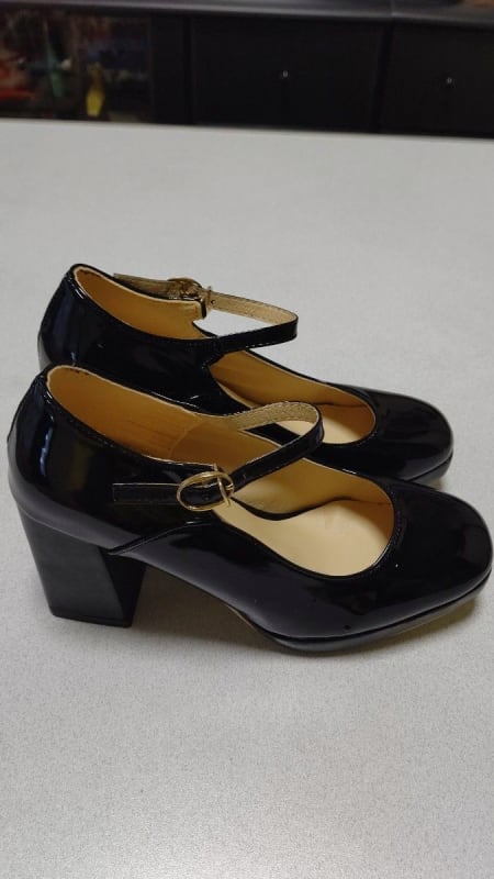 Black Strap Pumps Formal