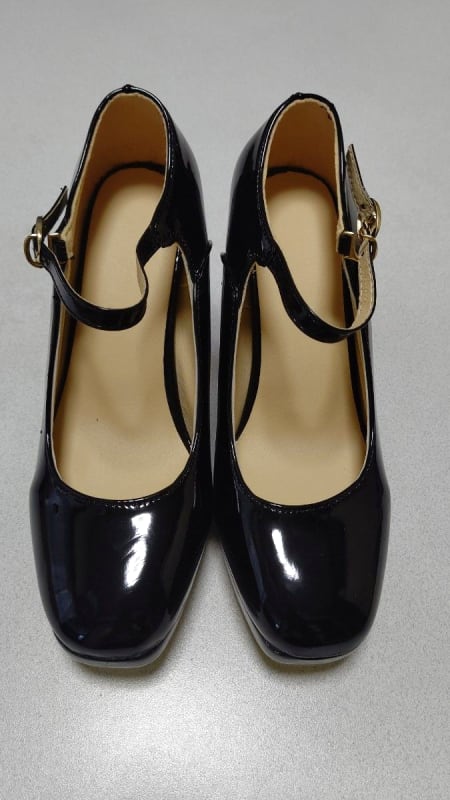 Black Strap Pumps Formal