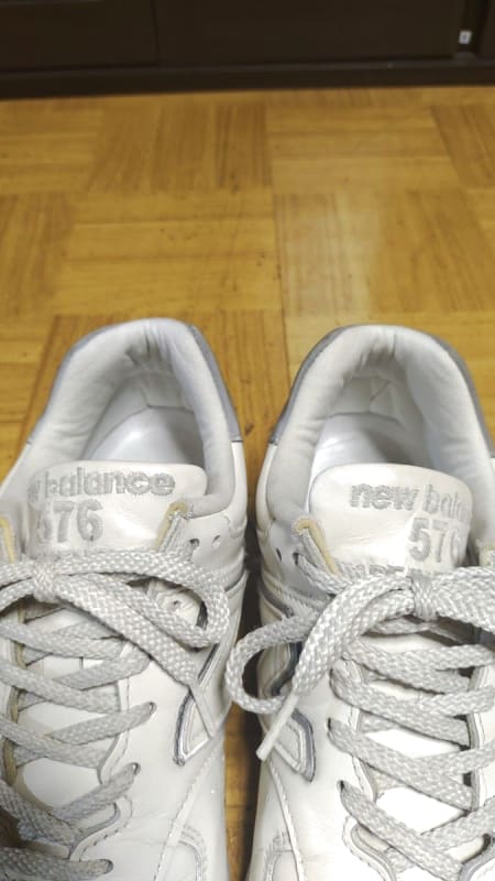 New Balance 576 White Sneakers US 8