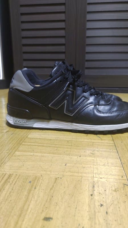 New Balance M576 Made in England Black Sneakers US 7.5