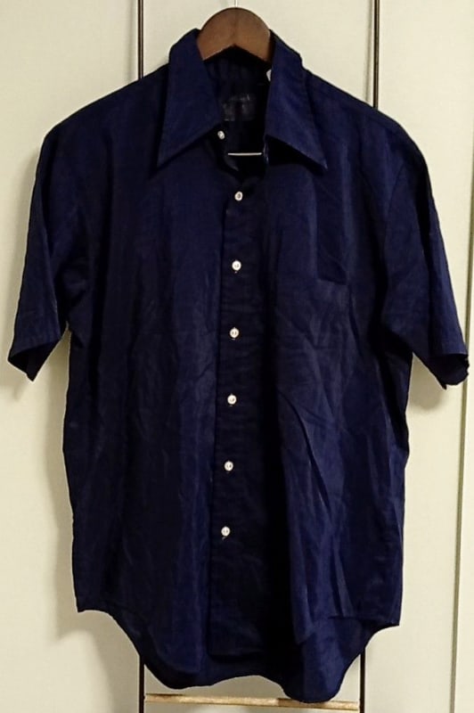 Oversized Shirt Deep Blue XL