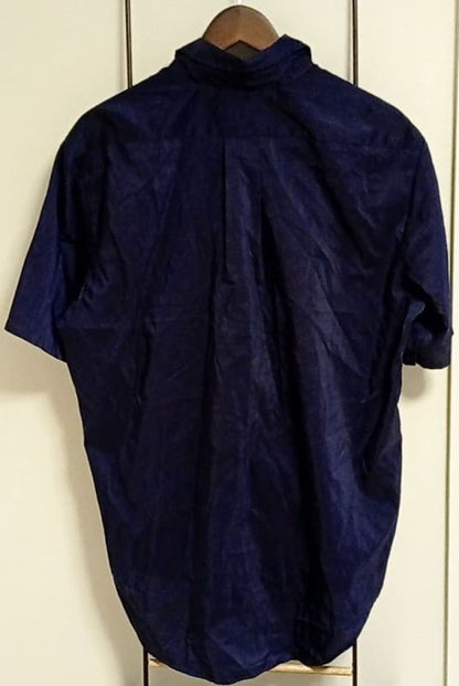 Oversized Shirt Deep Blue XL