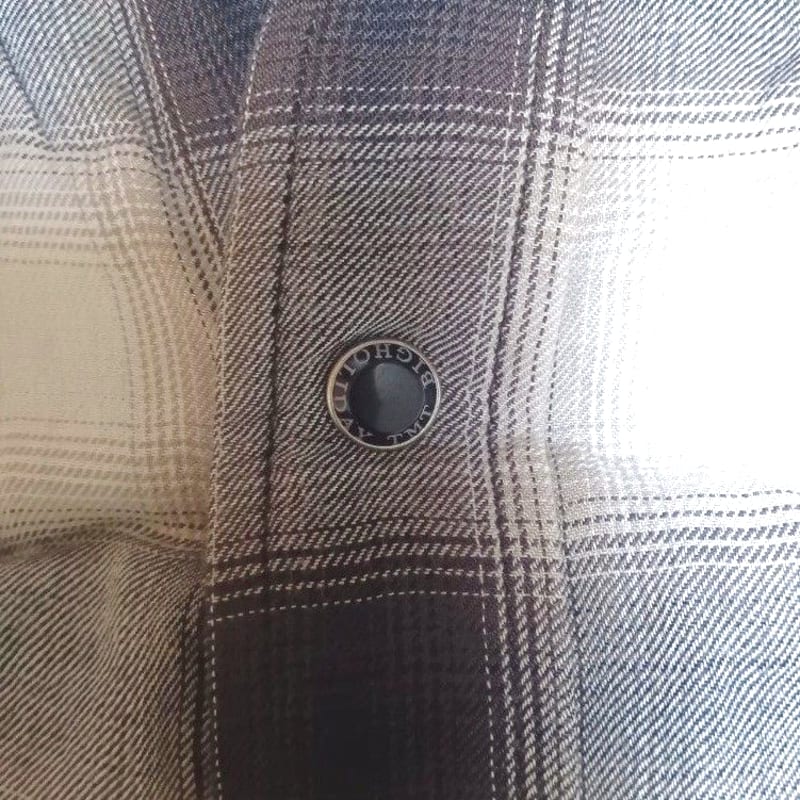 TMT Rayon Twill Ombre Check Shirts Long Sleeve