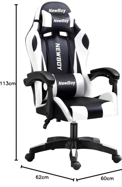 Gaming Chair With Ottoman Reclining Desk Chair
