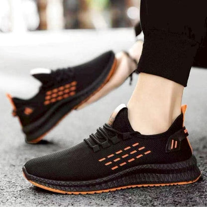 Lightweight Black Mesh Sneakers 26.5cm