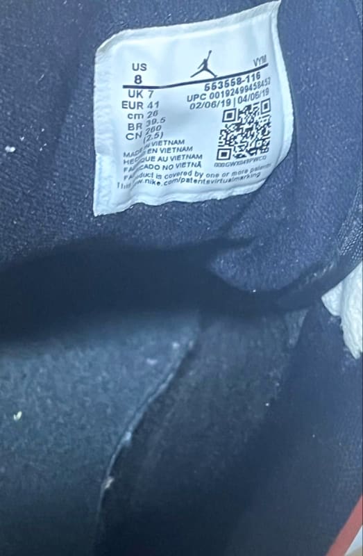 AJ1 Low No Box