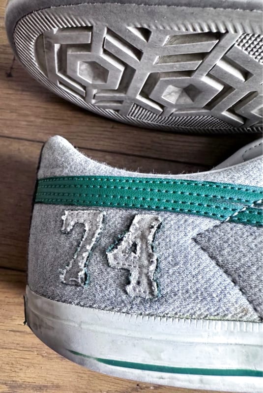 Onitsuka Tiger Sneakers Gray Green 27.5cm