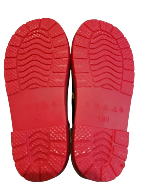 Kids Rainbow Rain Boots 19cm Pink