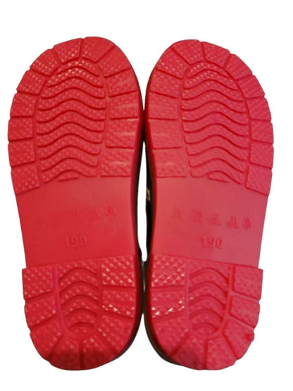 Kids Rainbow Rain Boots 19cm Pink