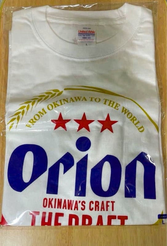 Orion Beer 100% Cotton T-Shirt Draft Can L