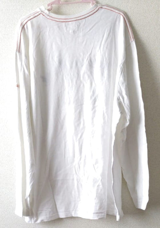 Long Sleeve T-Shirt White Size 4L