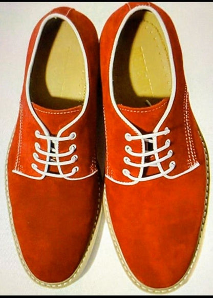 Debes Suede Leather Plain Toe & Deck Shoes Set