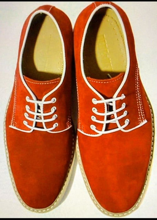 Debes Suede Leather Plain Toe & Deck Shoes Set