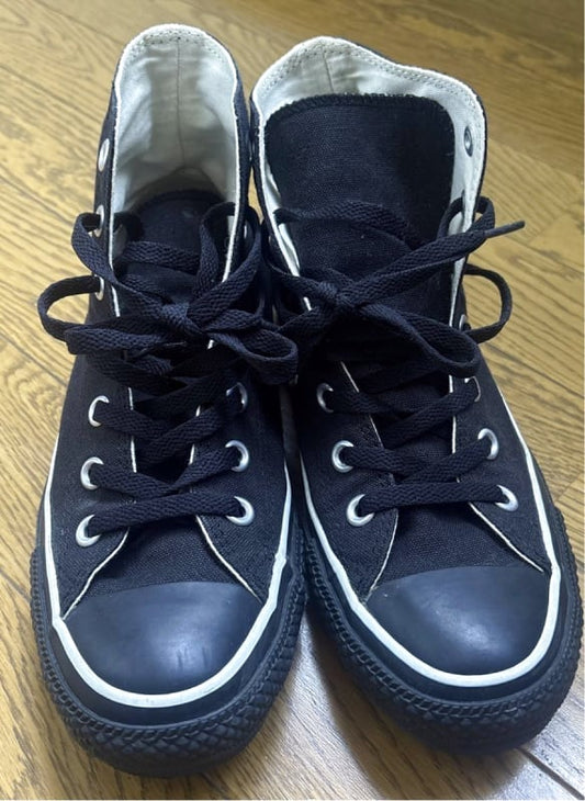Converse All Star Hi Black High-Top Sneakers 24.5cm