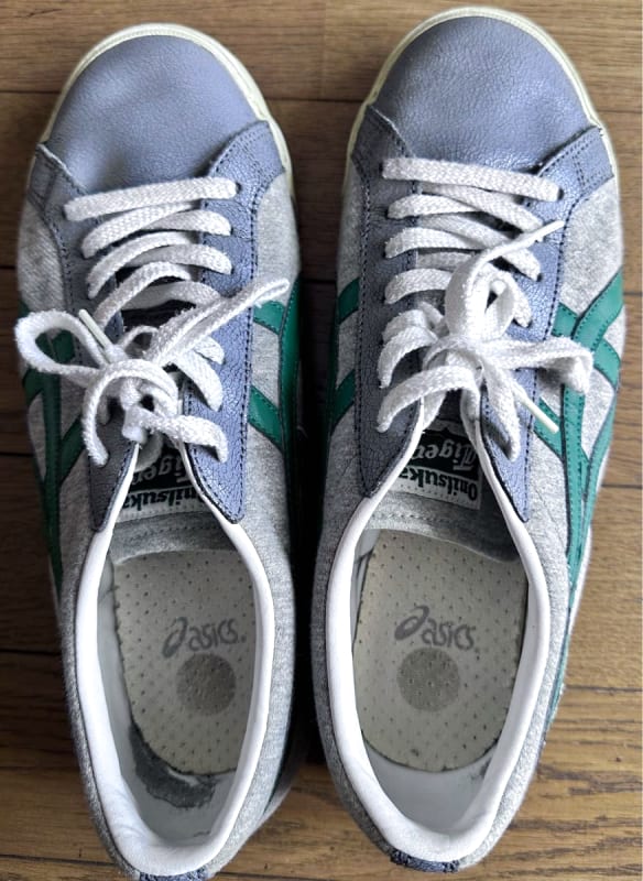 Onitsuka Tiger Sneakers Gray Green 27.5cm