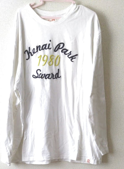 Long Sleeve T-Shirt White Size 4L