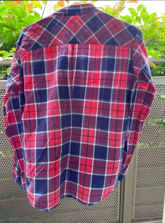 Barnyardstorm Check Pattern Long Sleeve Shirt