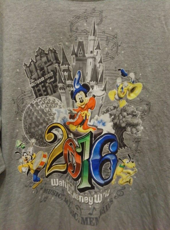 Disneyland 2016 Vintage T-Shirt 2XL