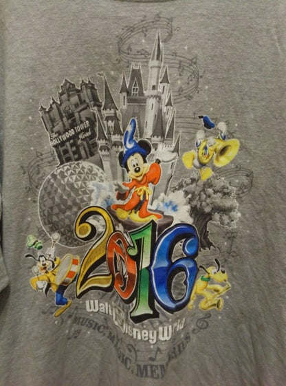 Disneyland 2016 Vintage T-Shirt 2XL