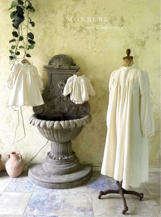 Monbebe Mayo Dress Cream XL