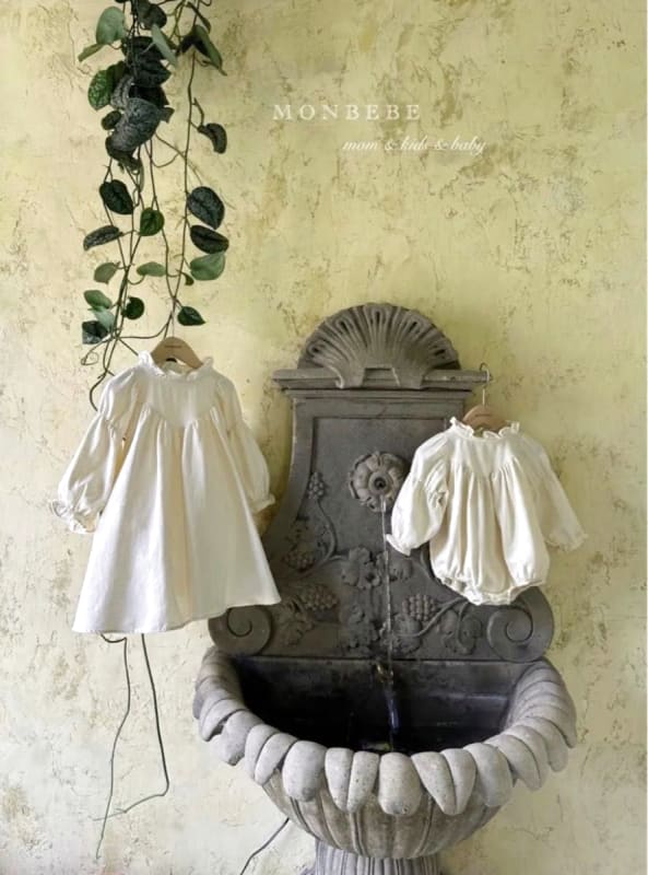 Monbebe Mayo Dress Cream XL