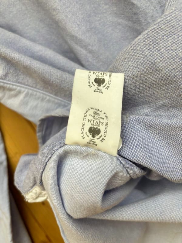 Wtaps BC LS Shirts Form Ctn Ox Oxford Long Sleeve Shirt