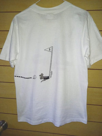 Crazy Shirts Hawaii Kliban Cat Short Sleeve T-Shirt White S