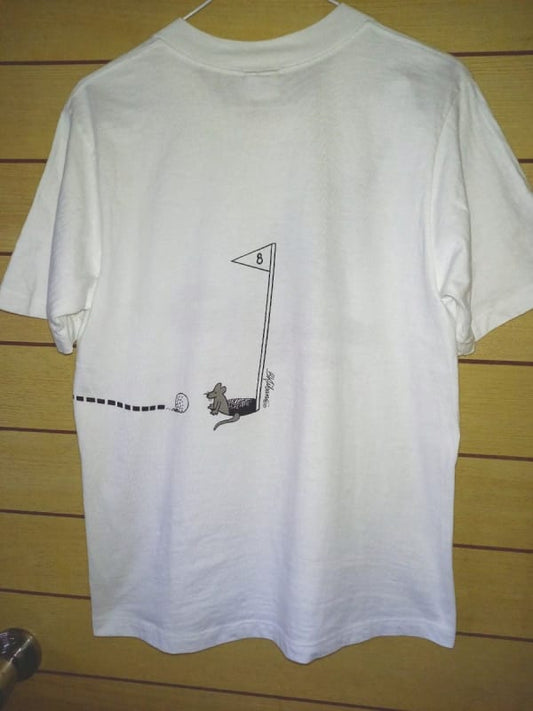 Crazy Shirts Hawaii Kliban Cat Short Sleeve T-Shirt White S