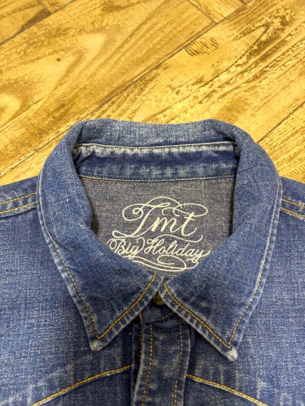 TMT Damage Denim Shirts Size L