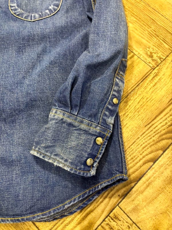 TMT Damage Denim Shirts Size L