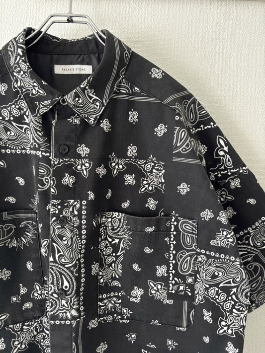 Freak's Store Bandana Shirts M Black