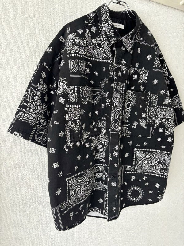 Freak's Store Bandana Shirts M Black