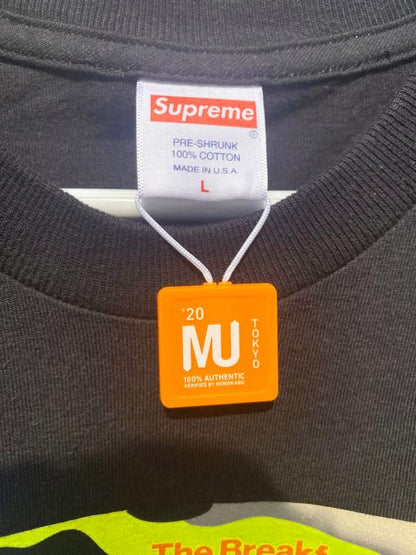 Supreme WHEATIES Collaboration T-Shirt Black