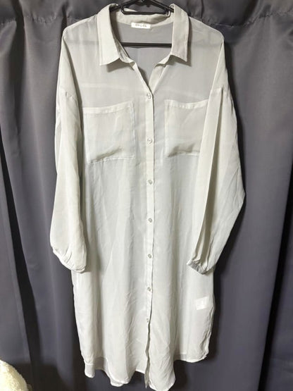 Sheer Long Shirt