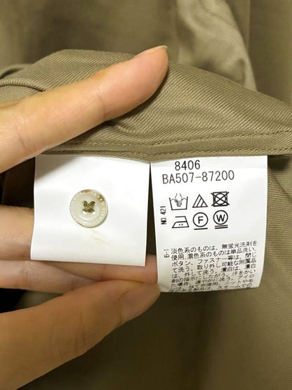 Takeo Kikuchi Casual Long Sleeve Shirt M Khaki