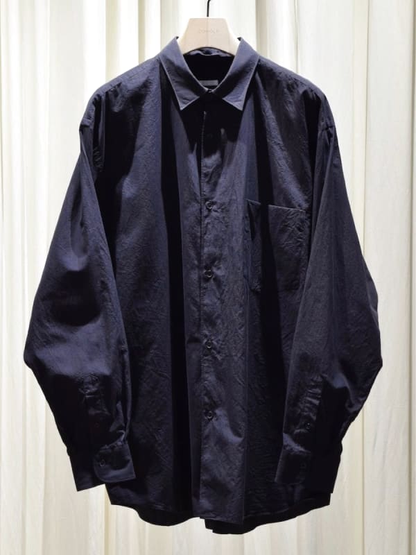 New COMOLI Shirts Navy Size 3