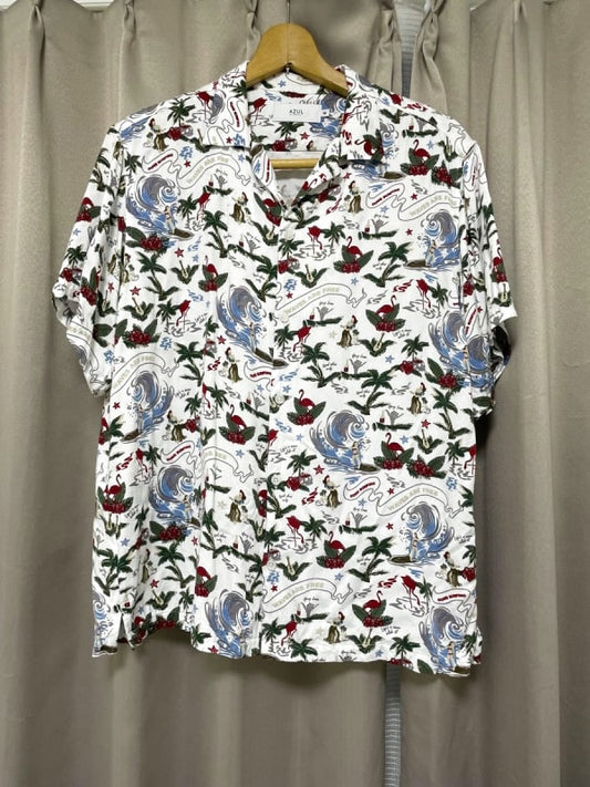 Patterned Rayon Shirt