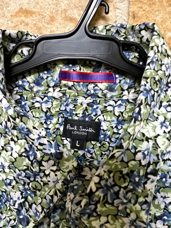 Paul Smith Floral Pattern Shirt Size L