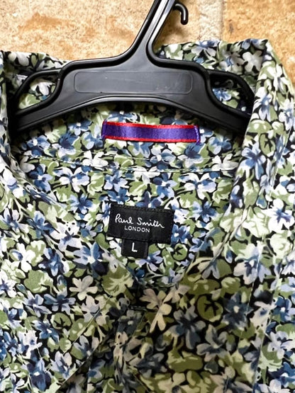 Paul Smith Floral Pattern Shirt Size L