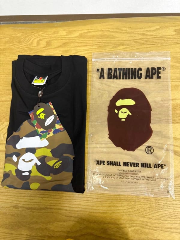 A Bathing Ape T-Shirt M Black