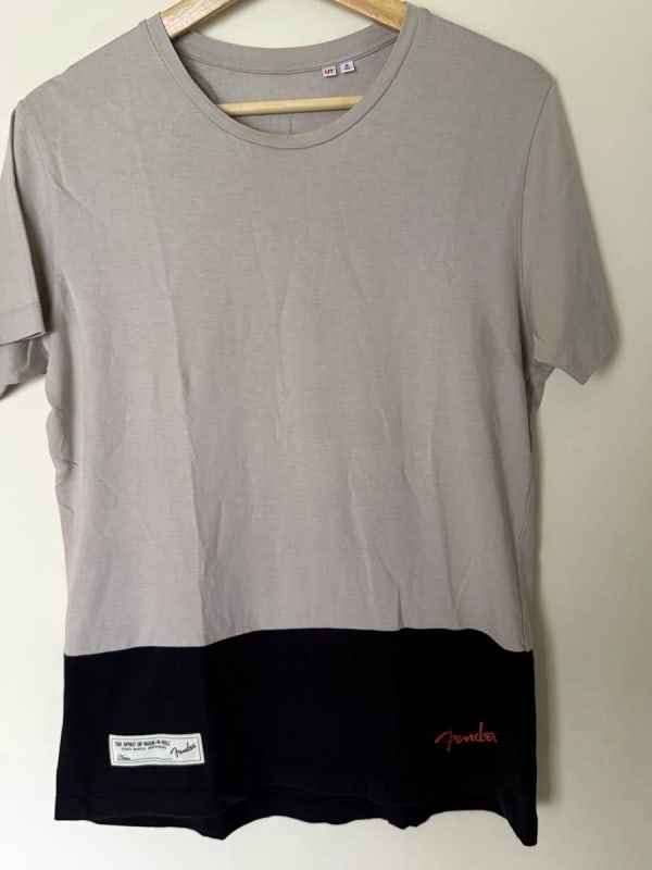 Uniqlo Fender Collaboration T-Shirt M Gray