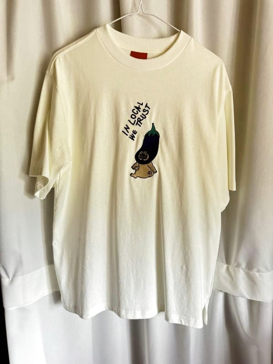 Pug Embroidered T-Shirt Unisex