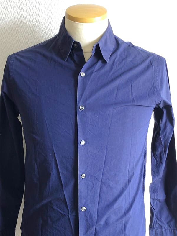 STUDIOUS × Maker's Shirts Kamakura Navy Shirt Jacket Size 1