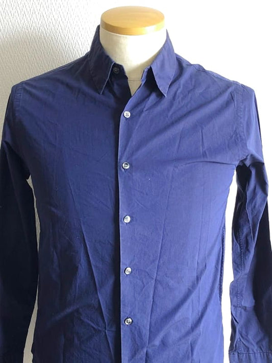 STUDIOUS × Maker's Shirts Kamakura Navy Shirt Jacket Size 1