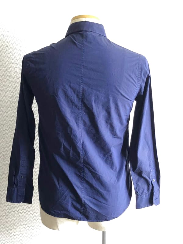 STUDIOUS × Maker's Shirts Kamakura Navy Shirt Jacket Size 1