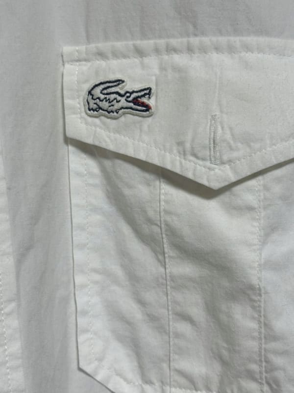 Lacoste Men's Regular Collar Roll-Up Shirt Size 2