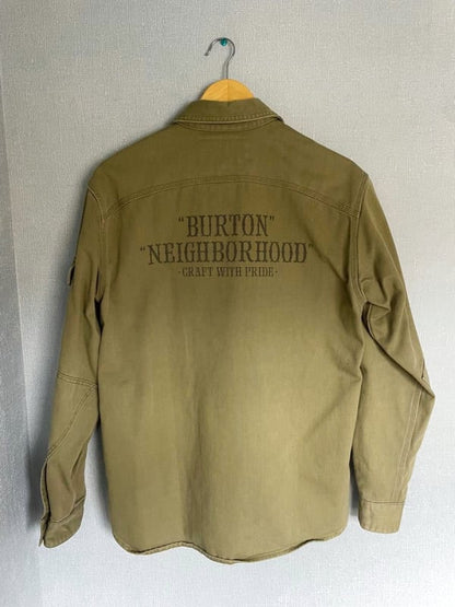 Burton x Neighborhood Collaboration Shirt L Khaki